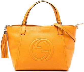 Gucci Pre-owned Gucci Small Calfskin Soho Cellarius Satchel Ladies TU0QCWGSFXUBY7K1