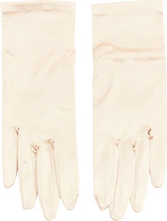 Giorgio Armani Satin Evening Gloves