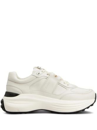 Tod's leather trainers - White