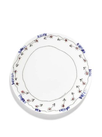 Serax Anemone plate - unisex - Bone China - One Size - Red