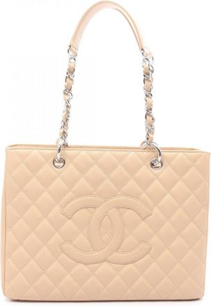 Chanel Grained Calfskin Tote Bag (Pre-Owned)
