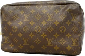 Louis Vuitton Brown Pouch (Pre-Owned)
