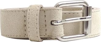 Fay Leather Belt - Heren - Riemen - Beige - 2XL - Leer - Accessoires