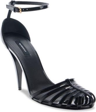 Givenchy Cage Sandal in Black at Nordstrom, Size 10Us