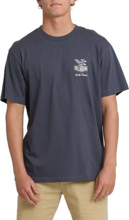Billabong Roadie Premium Cotton Graphic T-Shirt in Graystone at Nordstrom, Size Medium