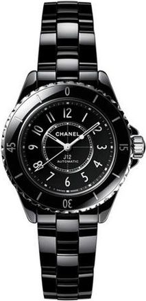 Chanel J12 Automatic Black Dial Mens Watch H5696