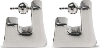 Panconesi Orecchini a cerchio Cubo - Argento