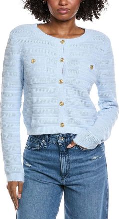 Shelli Segal Laundry By Shelli Segal Boucle Sweater Cardigan