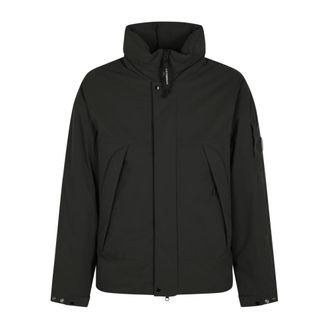 C.P. Company Outerwear Medium Jacket in Pro-Tek - male - C.P. Company - Jackets - Black - XL - Jackets