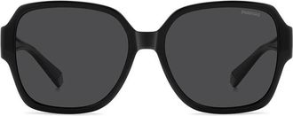 Polaroid PLD 9021/S Polarized 807/M9 Mens Sunglasses Black Size 58