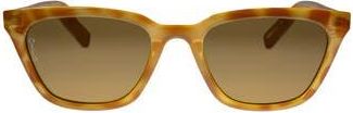 Otra Eyewear Seva Cat Eye Sunglasses in Orange Tortoise/Brown at Nordstrom Rack