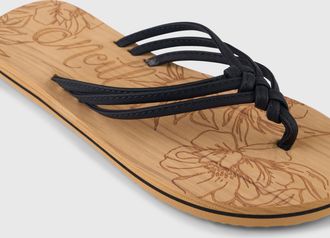 O'Neill Zehentrenner ONEILL DITSY SANDALS, Damen, Gr. 36, schwarz out, Synthetik, Schuhe Zehentrenner, sportlicher Stil, Sommerschuh, Sandale und Schlappen