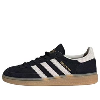 adidas (WMNS) adidas Handball Spezial Core Black Off White Gum IH1512