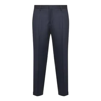 D4.0 Heren, Broeken, Blauw, Maat: M