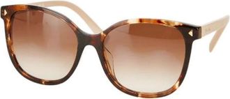 Prada Pre-owned Accessories, female, Brown, Size: ONE SIZE Pre-owned Plastic sunglasses