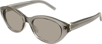 Saint Laurent SL M148 004 Womens Sunglasses Brown Size 54 - Free RX Lenses - Free RX Lenses