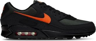 Nike Mens Air Max 90 - Shoes Black/Orange/Wheat Size 10.0