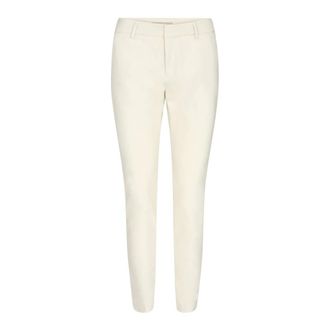 Mos Mosh Skinny Trousers, female, Beige, XL, Ecru Abbey Night Pant Trousers