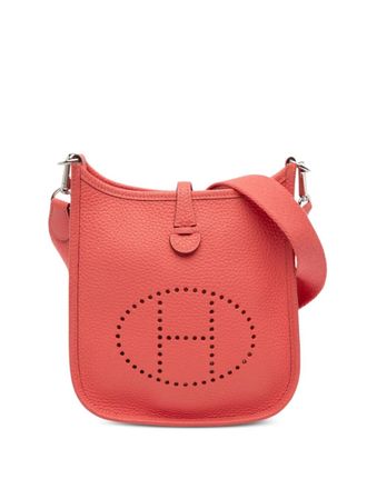 Herm&egrave;s 2024 Clemence Amazone Evelyne TPM 16 crossbody bag - Rosa