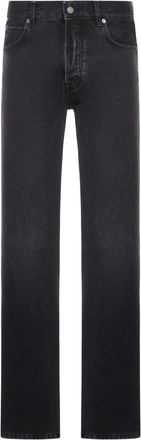 Haikure Jeans dritti con tasche - Nero