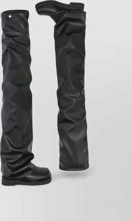 The Attico faux leather over-the-knee boots