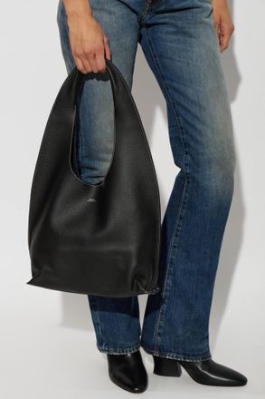 A.P.C. Leather Bag Naige, Womens, Black