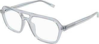 Saint Laurent Glasses, unisex, Gray, Size: 55 MM Optical Frame