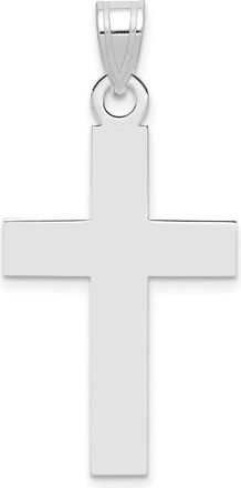Diamond2Deal 14k Gold Polished Cross Charm
