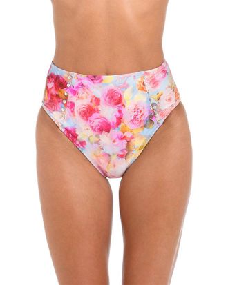 L'agence LAgence Vanessa Soft Cloud High-Waisted Bikini Bottom