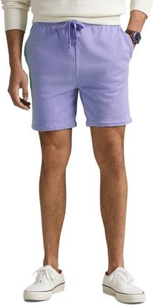 Polo Ralph Lauren Big & Tall Loopback Fleece Shorts in Sky Lavendar at Nordstrom, Size 3X Big
