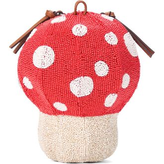 Staud Shroom Beaded Bag in Mushroom at Nordstrom