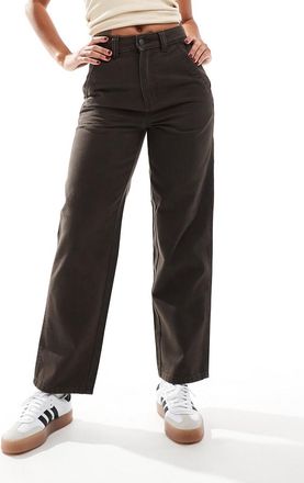 Dickies Duck - Pantaloni in tela color marrone scuro