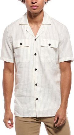Isaia Linen-Blend Shirt