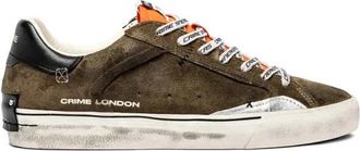 Crime London Uomo, Scarpe, Verde, 42 EU, new