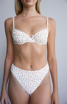 Dippin' Daisy's Swimwear Seashore High Waisted Bikini Bottom in Shortcake at Nordstrom, Size X-Small
