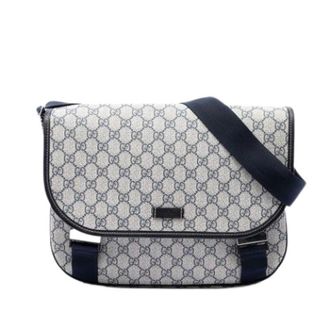 Gucci Vintage, unisex, Beige, ONE Size, Leer, Pre-owned Crossbody Bag