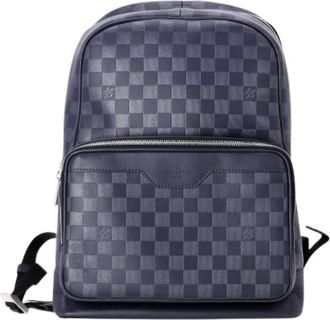 Louis Vuitton Pre-owned Backpacks, male, Blue, Size: ONE SIZE Pre-owned Campus Damier Backpack