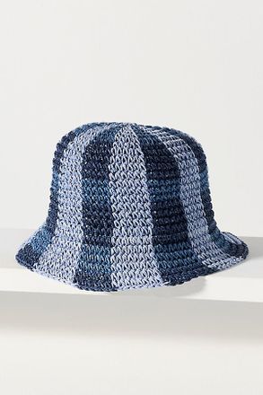 Wyeth Nyc Chrissy Gingham Bucket Hat