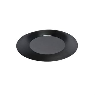 Lucide Plaf&oacute;n led redondo en metal negro di&aacute;m:21,5cm