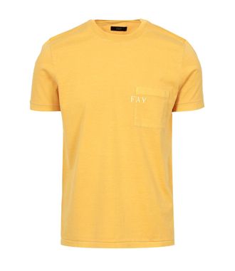 Fay T -Shirts und Polos dunkelgelb