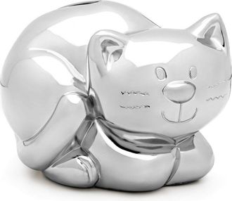 Zilverstad Alcanc&iacute;a De Plata Para Ni&ntilde;os, Elegante, Regalo Gatito Tama&ntilde;o: 93x75x81mm Sku: Zv6006060