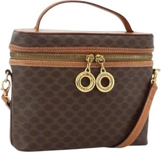 Celine Pre-owned Handbags, female, Brown, Size: ONE SIZE Pre-owned Vintage Plastic Hand Bag