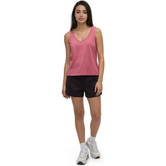 tentree Kinney Tank in Rosewood Heather at Nordstrom, Size X-Large