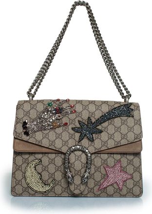 Gucci Pre-owned Womens GG supreme shooting star Dionysus bag - Multicolour Canvas - One Size