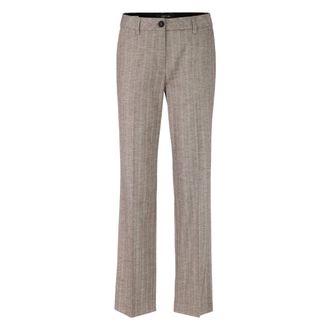 Marc Cain Wide Trousers, female, Brown, XS, Brown Trousers