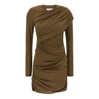 Isabel Marant Kleedjes, Dames, Groen, S, Denise Mini Jurk