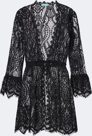 Melissa Odabash Naia cotton-blend lace beach cover-up