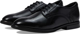 Clarks Mens Un Hugh Lace, Black Leather, 10.5 UK