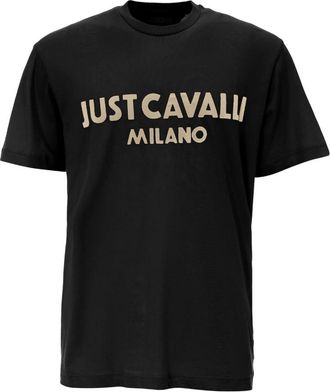 Just Cavalli T-shirt - Heren - T-shirts - Zwart - S - Katoen - Tops