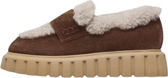 Voile Blanche Grenelle Mok 2 Fur - Dames - Winterlaarzen - Bruin - 38 EU - Wol - Schoenen